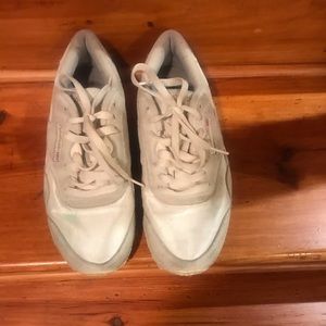 White Reebok Classics Sneakers